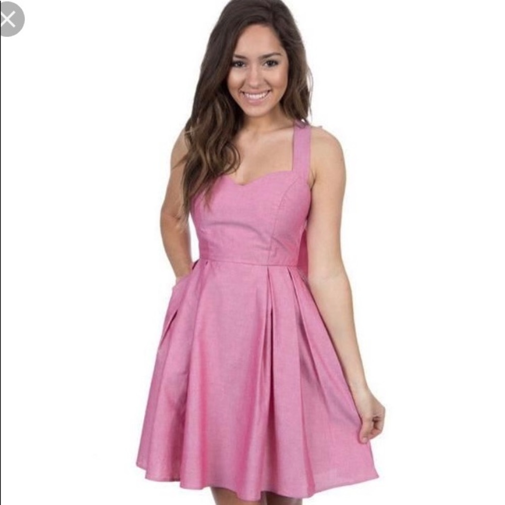 Livingston Oxford Dress - Picture 2 of 6